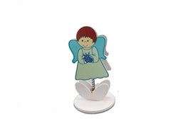 Load image into Gallery viewer, Clearance - 3&quot; Spring Bobble Favor - Angel #0539(12 Pcs)
