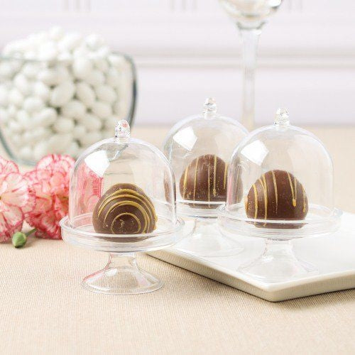 Load image into Gallery viewer, 3&quot; Mini Cake Stand Holder Favor Box (6 Pcs)
