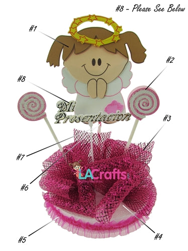 Presentacion de 3 Anos Centerpiece Idea #PC001