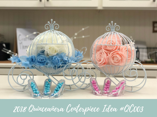 Quinceanera Centerpiece Idea #QC003