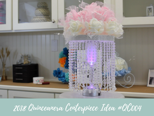 Quinceanera Centerpiece Idea #QC004