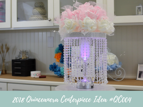 Quinceanera Centerpiece Idea