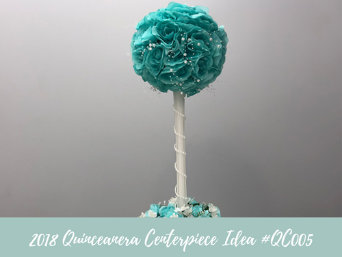 Quinceanera Centerpiece Idea #QC005