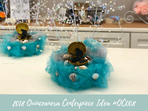 Quinceanera Centerpiece Idea #QC008