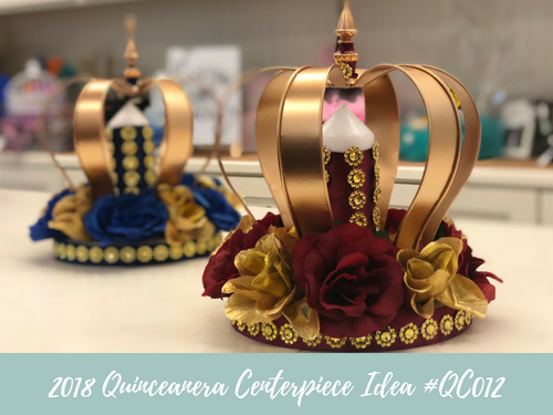 Quinceanera Centerpiece Idea #QC012