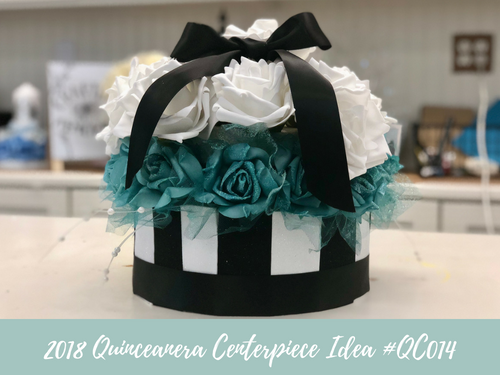Quinceanera Centerpiece Idea #QC014