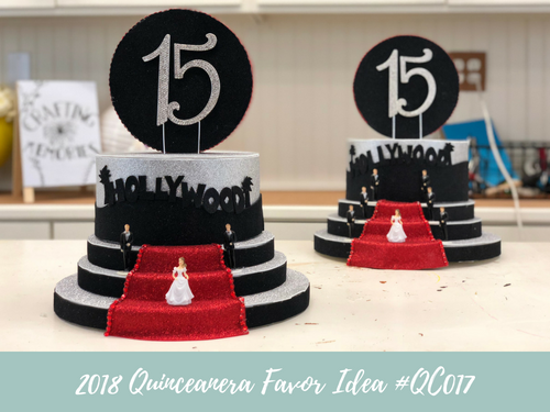 Quinceanera Centerpiece Idea #QC017