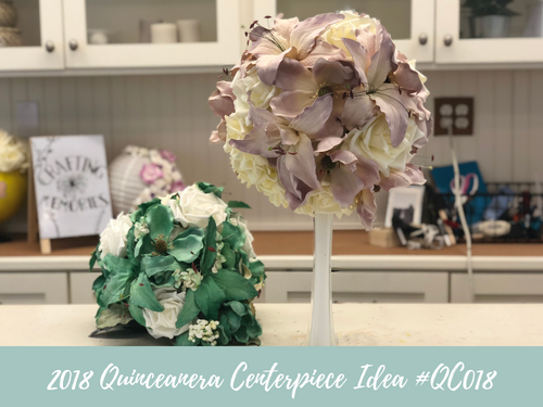 Quinceanera Centerpiece Idea #QC018