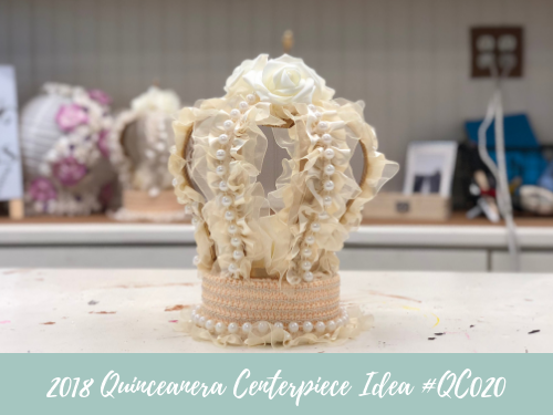 Quinceanera Centerpiece Idea #QC020