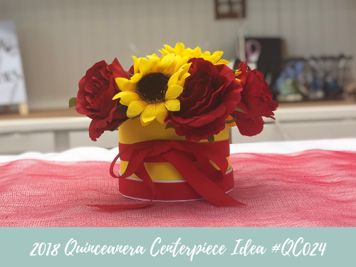 Quinceanera Centerpiece Idea #QC024