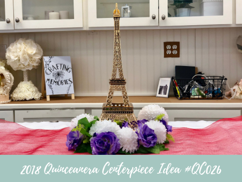 Quinceanera Centerpiece Idea #QC026