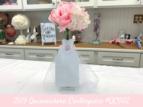 Quinceanera Centerpiece Idea #QC002