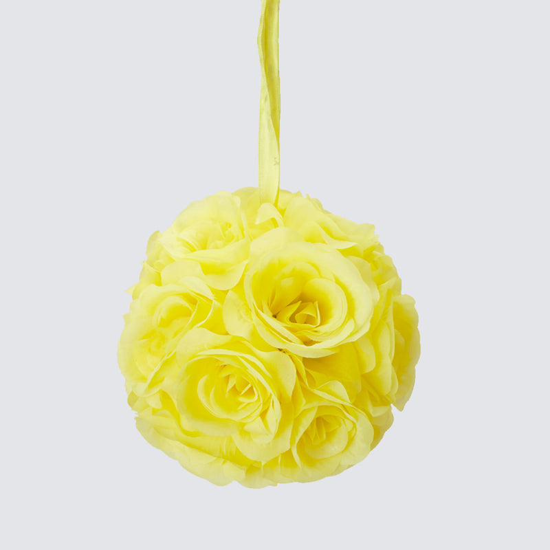 Load image into Gallery viewer, 6" Roses Kissing Ball (1 Pc)