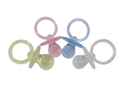 2.75" Large Baby Shower Pacifiers (12 Pcs)