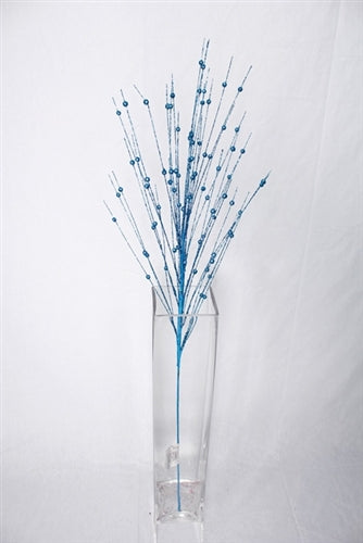 Load image into Gallery viewer, 35&quot; Sparkle Beaded Floral Spray (1 Pc)
