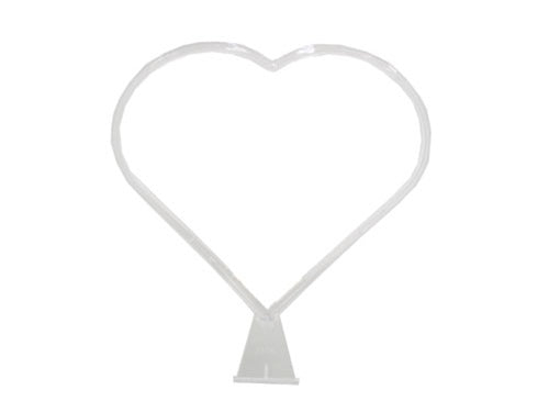 Load image into Gallery viewer, 6.25&quot; Clear Heart Backdrop (12 Pcs)
