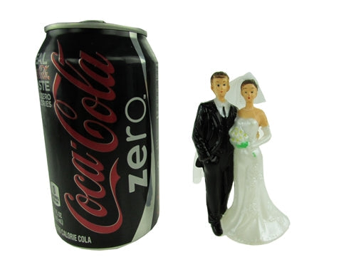 Load image into Gallery viewer, 4&quot; Plastic Wedding Couple Figurines (12 Pcs)
