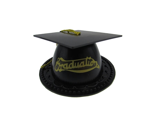 3.5" Plastic Graduation Hat Box (12 Pcs)