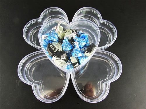 Load image into Gallery viewer, 4.5&quot; Clear Heart Box (12 Pcs)
