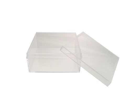 2.5" Clear Square Favor Box (12 Pcs)