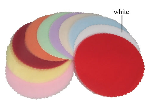 Load image into Gallery viewer, 9&quot; Organza Circles w/ Scalloped Edges (25 Pcs)
