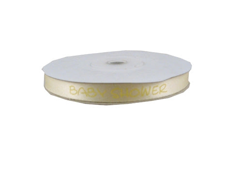 Cinta estampada de satén de 3/8