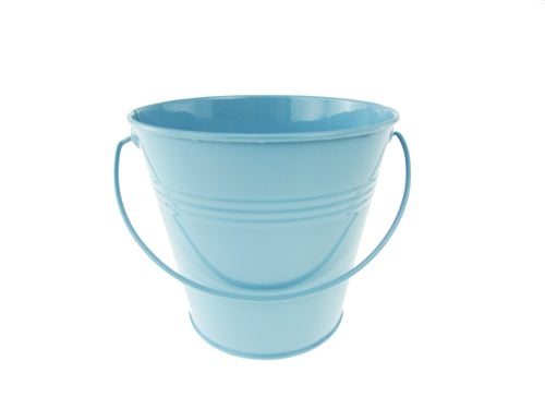 Load image into Gallery viewer, CLEARANCE - 4.75&quot; Tin Favor Bucket/Pail (1 Pc)
