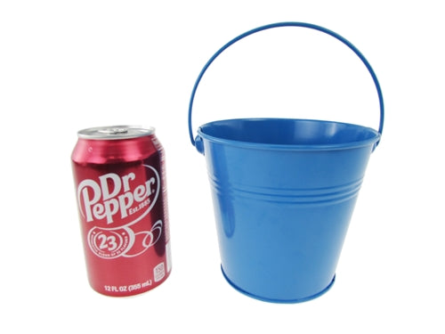 Load image into Gallery viewer, CLEARANCE - 4.75&quot; Tin Favor Bucket/Pail (1 Pc)
