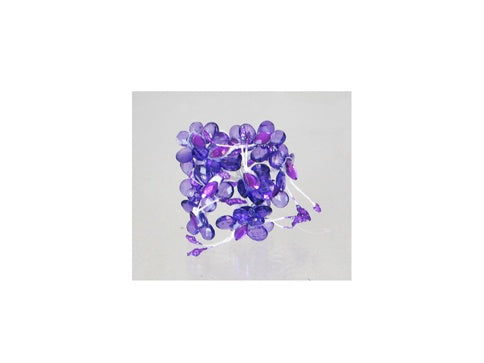 Clearance - Acrylic Butterfly Flowers - Small (144 Pcs)