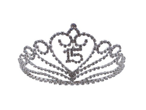 Tiara #5 con letrero