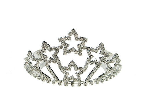 Load image into Gallery viewer, Tiara #6 - 6 Star Design (1 Pc)
