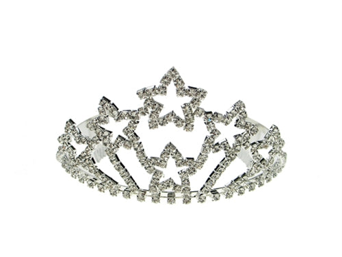 Tiara #6 - 6 Star Design (1 Pc)