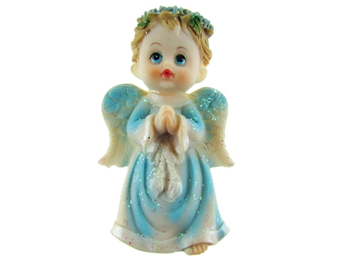 CLEARANCE - 3" Praying Angel w/ Wings Magnet Favor (12 Pcs)