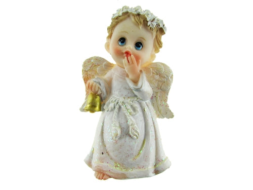 Load image into Gallery viewer, CLEARANCE - 3&quot; Angel Holding a Bell w/ Wings Magnet (12 Pcs)

