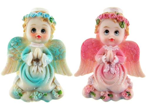 CLEARANCE - 3" Praying Angel w/ Wings Magnet (12 Pcs)