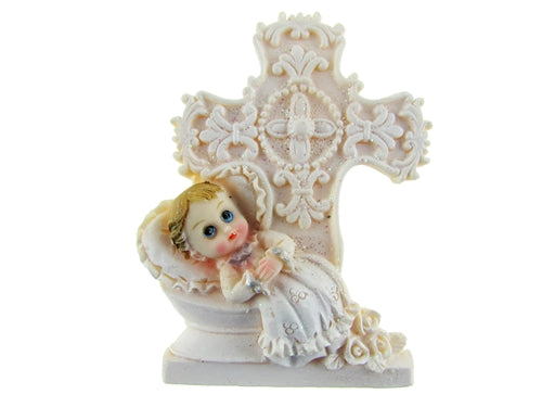 CLEARANCE - 3.25" Baptism Baby Magnet (12 Pcs)