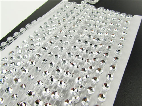 1 4 Acrylic Diamond Beads Grade A 10 Yards LACrafts