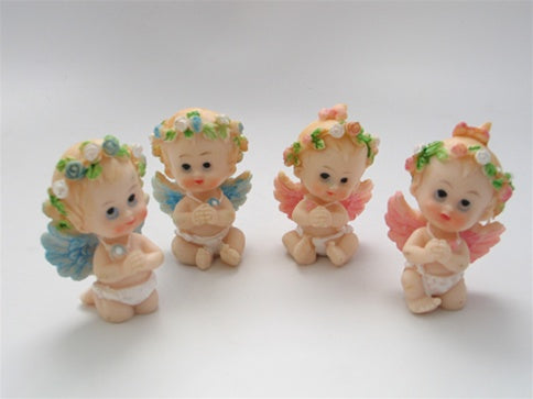 2" Poly Resin Angels (2 Poses) (12 Pcs)