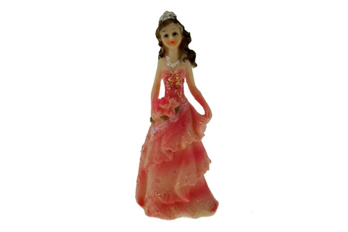 3.5" Small Poly Resin Quinceanera Dolls (12 Pcs)