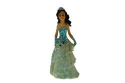 3.5" Small Poly Resin Quinceanera Dolls (12 Pcs)