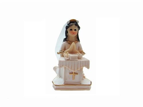 Load image into Gallery viewer, 4&quot; Communion Figurines Praying on Altar - Poly Resin #3 (6 Pcs)
