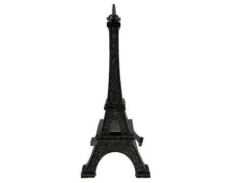 10" Metal Eiffel Tower Replica (1 Pc)