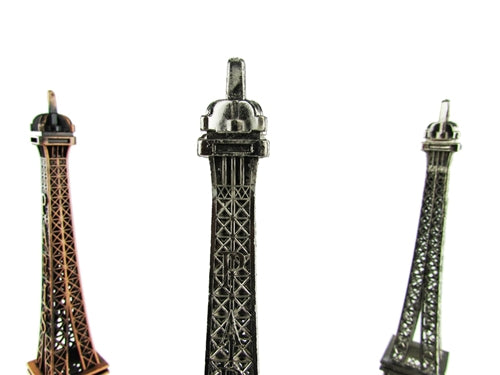 10" Metal Eiffel Tower Replica (1 Pc)