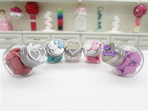 Minifrascos de vidrio de 2