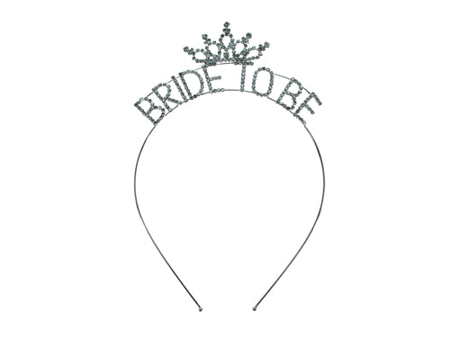 Rhinestone Headband - "Bride To Be"