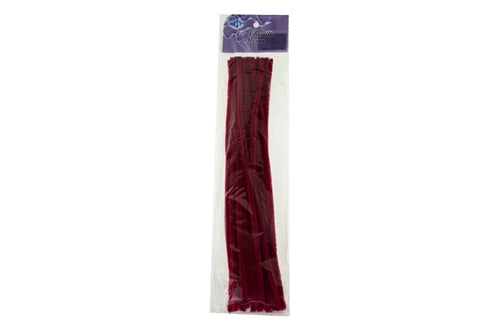 12" Wired Craft CHENILLE Stems - Pipe Cleaners (25 Pcs)