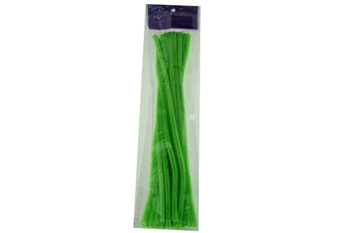 Load image into Gallery viewer, 12" Wired Craft CHENILLE Stems - Pipe Cleaners (25 Pcs)