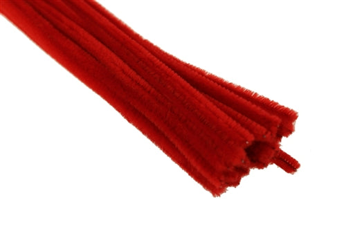Load image into Gallery viewer, 12" Wired Craft CHENILLE Stems - Pipe Cleaners (25 Pcs)