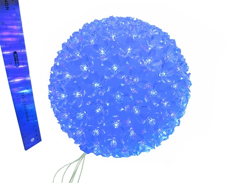 7" LIGHTED Flower Ball - LED 200 Lights (1 Pc)
