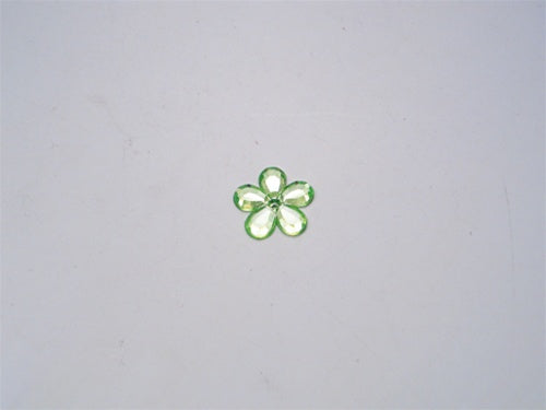 Load image into Gallery viewer, 7/8&quot; Acrylic Embellishments - Flower Design (Approx. 55)
